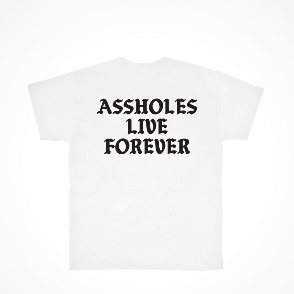Assholes Live Forever Tee In Blue, Red, Orange Light‎ Pink XL New